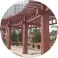 仿木紋漆_各類(lèi)廊架